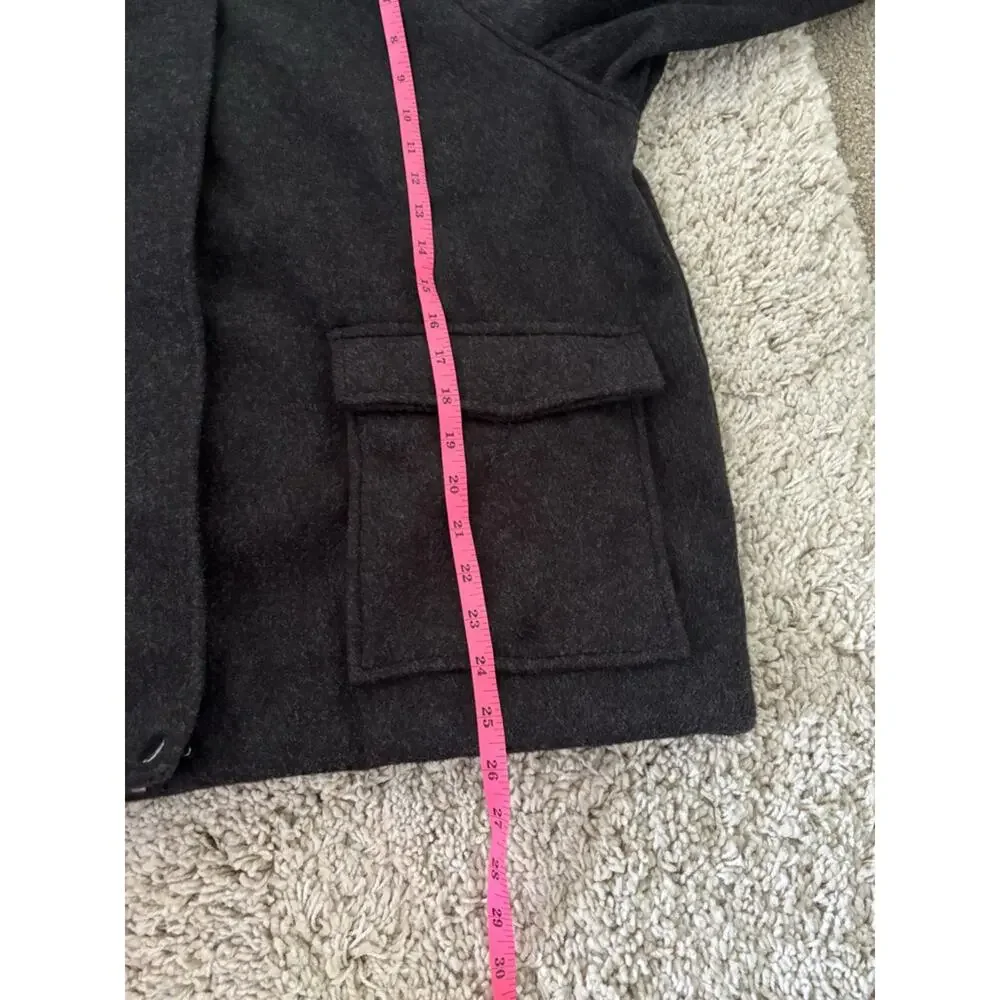 NWT Men's Banana Republic Soft Warm Gray Zip Up Jacket XL